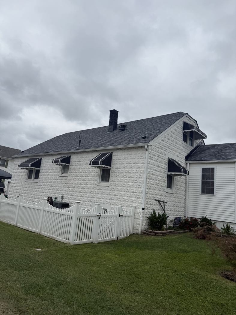 Residential shingle roof